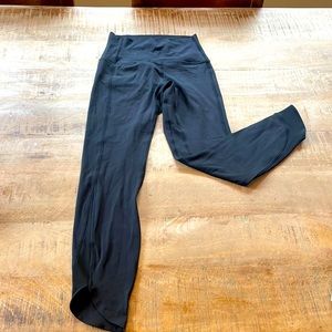 Lulu align full length with detailed bottom. Only worn once.